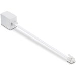 Adaptateur rj45 - rj11, 8 contacts dorés rj45 femelle, 4 contacts dorés rj11 mâle, compatible livebox, ... Adaptateur rj45 - rj11, 8 contacts dorés rj45 femelle, 4 contacts dorés rj11 mâle, compatible livebox, ...