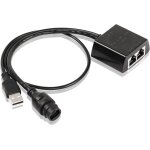 Adaptateur sparateur rseau rj45 sparateur ethernet 1  2 adaptateur haute vitesse extension wifi avec ...