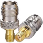 Adaptateur sma vers tnc sma femelle vers connecteur coaxial femelle tnc pour routeur d'antenne adaptateur ...