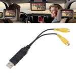 Adaptateur de sortie vidéo usb vers cvbs, vidéo hd, facile à utiliser, câble d'interface usb vers rca ... Adaptateur de sortie vidéo usb vers cvbs, vidéo hd, facile à utiliser, câble d'interface usb vers rca ...