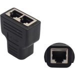 Adaptateur splitter rj45 de 1 � 2 double femelle port cat 5 - cat 6 lan ethernet socket tzz70519664 1909 ...