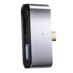 Adaptateur tc vers usb + sd / tf plaqu or