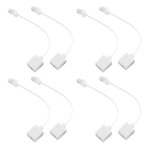 Adaptateur téléphonique ethernet, 8 prises 8p4c / rj45 mâle rj11 6p4c à femelle m / f Adaptateur téléphonique ethernet, 8 prises 8p4c / rj45 mâle rj11 6p4c à femelle m / f