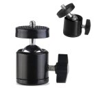 Adaptateur de tte d'appareil photo avec trou de vis  1 / 4, support de trpied, rotule avec verrouillage, ...