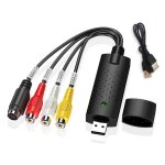 Adaptateur usb 2. 0 pour capture audio et vid�o, carte vhs vers dvd, facile � transporter, convertisseur ...