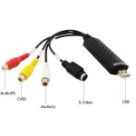 Adaptateur usb 2. 0 pour carte d'acquisition vidéo, pour tv, dvd, vhs, audio, s - vidéo, convertisseur, ... Adaptateur usb 2. 0 pour carte d'acquisition vidéo, pour tv, dvd, vhs, audio, s - vidéo, convertisseur, ...