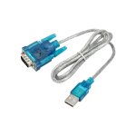 Adaptateur usb a 2. 0 vers rs - 232 db9 d - sub 9 broches 1 m