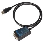 Adaptateur usb 2. 0 vers série db9 9 broches, câble convertisseur ftdi, longueur de puce 1m, usb vers ... Adaptateur usb 2. 0 vers série db9 9 broches, câble convertisseur ftdi, longueur de puce 1m, usb vers ...