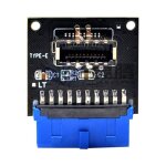 Adaptateur usb 3. 0 à 19 broches, type - e 20 broches mâle vers usb 3. 1 3. 2 Adaptateur usb 3. 0 à 19 broches, type - e 20 broches mâle vers usb 3. 1 3. 2