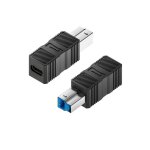 Adaptateur usb 3. 0 b m�le vers usb - c femelle (lot de 2) - connectez imprimantes, disques durs et plus ...