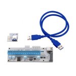 Adaptateur usb 3. 0 pci - e express 1x  16x pour cble d'extraction, carte d'extension sata