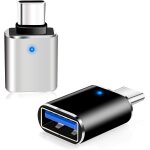 Adaptateur usb 3. 0 vers usb c, adaptateur usb c mle vers usb femelle, adaptateur otg pour macbook pro, ...