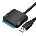 Adaptateur usb 3. 0 vers sata 3, c�ble de conversion pour disque dur ssd externe 2. 5 ou 3. 5 pouces