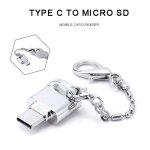 Adaptateur usb 3. 1 de type - c vers micro sd / tf, adaptateur interface otg, pour t�l�phone intelligent ...