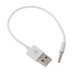 Adaptateur usb 3. 5mm pour apple ipod shuffle 2nd c7ab, cble de chargement et synchronisation de donnes ...