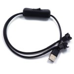 Adaptateur usb à 4 broches, 5v, 2 voies, câble convertisseur, cordon de connexion de ventilateur d'ordinateur ... Adaptateur usb à 4 broches, 5v, 2 voies, câble convertisseur, cordon de connexion de ventilateur d'ordinateur ...