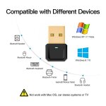 Adaptateur usb 5. 0 pour pc, rcepteur et transmetteur sans fil, compatible bluetooth 5. 0, pour dongle ...