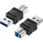 Adaptateur usb a b - convertisseur usb b 3. 0 avec connecteurconnecteur plug and avec de données haute ... Adaptateur usb a b - convertisseur usb b 3. 0 avec connecteurconnecteur plug and avec de données haute ...