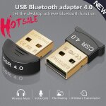 Adaptateur usb bluetooth 4. 0 sans fil, pour ordinateur, r�cepteur audio, transmetteur, ordinateur portable, ...
