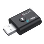 Adaptateur usb bluetooth 5. 0 transmetteur rcepteur 3 en 1 edr, dongle 3. 5mm aux pour tlvision pc ...
