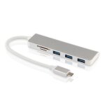 Adaptateur usb - c en alliage d'aluminium, hub de type c, 5 en 1, lecteur de carte port usb 3. 0 pour ... Adaptateur usb - c en alliage d'aluminium, hub de type c, 5 en 1, lecteur de carte port usb 3. 0 pour ...
