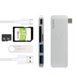 Adaptateur usb type - c hub vers usb 3. 0 multi dock, adaptateur hdmi, tf, lecteur de carte sd pd, pour ...