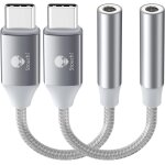 Adaptateur usb c jack de casque 3, 5mm, couteurs audio numrique type c vers aux, cl audio, puce dac ...