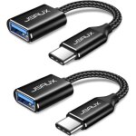 Adaptateur usb c vers usb 3. 0 [lot de 2] c�ble otg usb type c m�le vers usb a femelle compatible avec ...
