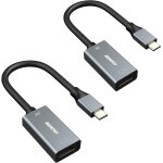 Adaptateur usb c vers hdmi 4k@60hz, thunderbolt 3 / 4 vers hdmi compatible pour iphone 16 / 15 plus pro ... Adaptateur usb c vers hdmi 4k@60hz, thunderbolt 3 / 4 vers hdmi compatible pour iphone 16 / 15 plus pro ...
