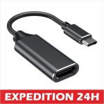 Adaptateur usb c vers hdmi, câble type - c vers hdmi 4k, pour macbook pro, air, ipad pro, pixelbook, ... Adaptateur usb c vers hdmi, câble type - c vers hdmi 4k, pour macbook pro, air, ipad pro, pixelbook, ...