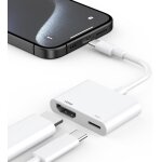 Adaptateur usb c vers hdmi, adaptateur type c vers hdmi convertisseur av numrique 4k pour tv, synchronisation ...