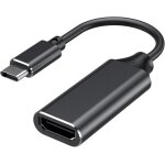 Adaptateur usb c vers hdmi, type c to hdmi 4k adapter, c�ble convertisseur usb type c hdmi pour m - a ...