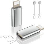 Adaptateur usb c vers lightning, adaptateur lightning usb c pour iphone 14 / 13 / 12 / 11 / ipad / airpods, ...
