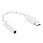 Adaptateur usb type c vers prise casque 3. 5mm, c�ble audio aux, pour xiaomi, samsung, nokia, t�l�phones ...
