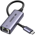 Adaptateur usb c vers rj45 ethernet 2. 5 gigabit reseau lan compatible avec iphone 16 plus pro max 15 ...