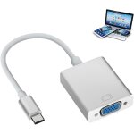 Adaptateur usb c vers vga, compatible thunderbolt 3 / 4, convertisseur mâle vers femelle, résolution ... Adaptateur usb c vers vga, compatible thunderbolt 3 / 4, convertisseur mâle vers femelle, résolution ...