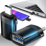 Adaptateur usb c vers usb, vitesse de transmission jusqu'à 10gb / s, plug&play, fonction otg, data sync, ... Adaptateur usb c vers usb, vitesse de transmission jusqu'à 10gb / s, plug&play, fonction otg, data sync, ...