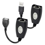 Adaptateur usb ethernet, adaptateur ethernet usb 2. 0 vers rj45, sur cble cat5 / cat5e / cat6 pour clavier ...