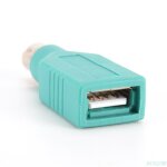 Adaptateur usb femelle vers mle, 1 pice, convertisseur pour clavier d'ordinateur ps2, souris cf, nouvelle ...