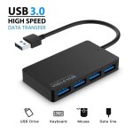Adaptateur usb hub 2. 0 à 4 ports haute vitesse pour ordinateur de bureau et portable Adaptateur usb hub 2. 0 à 4 ports haute vitesse pour ordinateur de bureau et portable