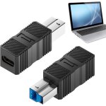 Adaptateur usb pour imprimante - adaptateur d'extension de donnes usb b 3. 0 - connecteur plug and play ...