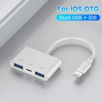 Adaptateur usb pour iphone, ipad, pluie vers usb 3. 0, otg, charge rapide, convertisseur de données, ... Adaptateur usb pour iphone, ipad, pluie vers usb 3. 0, otg, charge rapide, convertisseur de données, ...