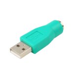 Adaptateur usb m�le l�ger et pratique pour ps2, convertisseur de c�ble femelle pour ordinateurs pc, ordinateur ...