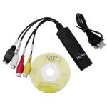 Adaptateur usb portable 2. 0 easycap pour capture audio et vid�o, vhs vers dvd, convertisseur pour windows ...