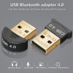Adaptateur usb sans fil bluetooth 4. 0, récepteur audio, csr4. 0, pour ordinateur portable, livraison ... Adaptateur usb sans fil bluetooth 4. 0, récepteur audio, csr4. 0, pour ordinateur portable, livraison ...