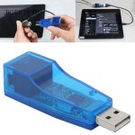 Adaptateur usb vers rj45 lan, carte réseau ethernet, 10 / 100 mbps, pour ordinateur portable, tablette, ... Adaptateur usb vers rj45 lan, carte réseau ethernet, 10 / 100 mbps, pour ordinateur portable, tablette, ...