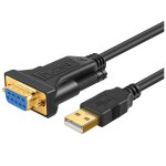 Adaptateur usb vers rs232 avec chipset pl2303 cble convertisseur srie usb 2. 0 mle vers rs232 femelle ...