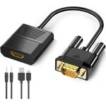 Adaptateur vga vers hdmi, 1080p convertisseur vga vers hdmi avec audio, vga to hdmi adapteur pour tv ...
