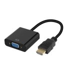 Adaptateur vga vers hdmi pour pc t�l�vision 1080p