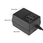 Adaptateur de voyage 110v � 220v 1 pi�ce, convertisseur de puissance 200w, tension 110v � 220v, vente ...
